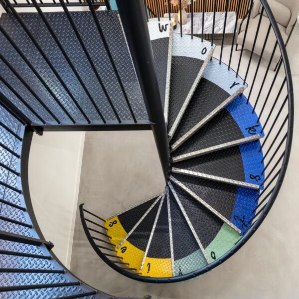 Strong Steel Structure Custom Staircase - Image 2