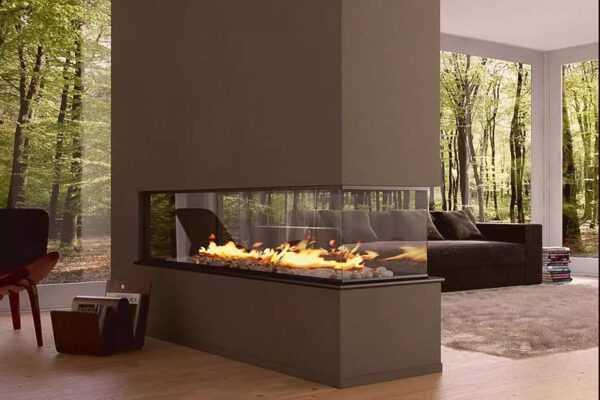 Holographic Projection Fireplace