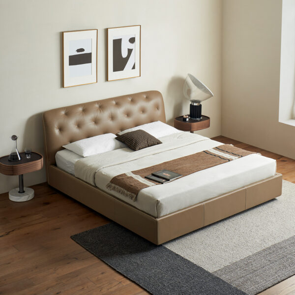 Modern Platform Bed: Stylish Comfort for Restful Sleep - Image 2