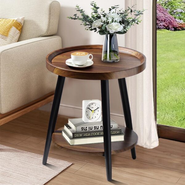 Space-Saving Side Table: Functional Accent for Any Room - Image 2