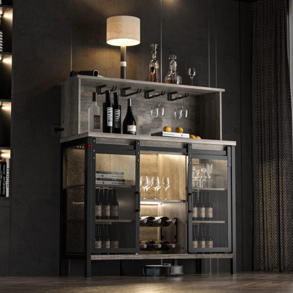 Luxurious Custom Stainless Steel Wine Cabinets/Custom Cabinets