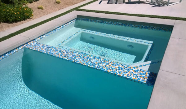 Pool-Friendly Glass Mosaic Tiles - Waterproof Wall Decor for Swim Areas - Image 2