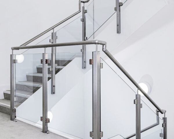 Modern Glass Stair Railings - Image 2